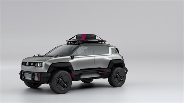 4ver Trophy E-Tech electric concept car