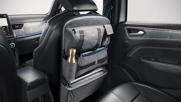 multifunction organiser on front seat - accessories - Renault Arkana full hybrid E-Tech