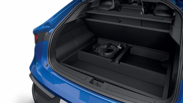 double floor cable storage - Renault Rafale