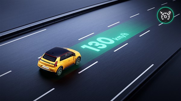 cruise control - Renault 5 E-Tech electric