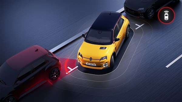 front park assistn- Renault 5 E-Tech electric