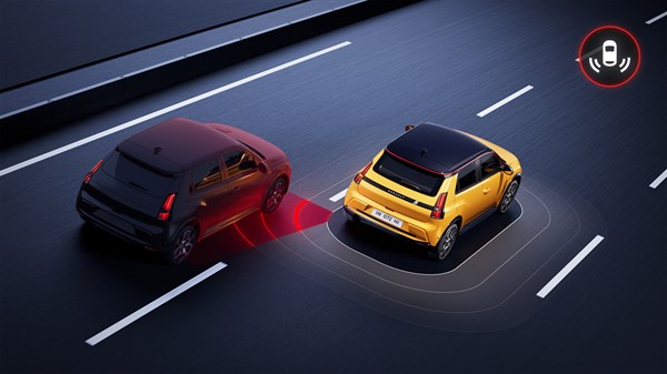 blind spot warning - Renault 5 E-Tech electric