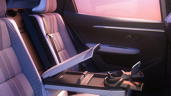 smart armrest - Renault Scenic E-Tech electric