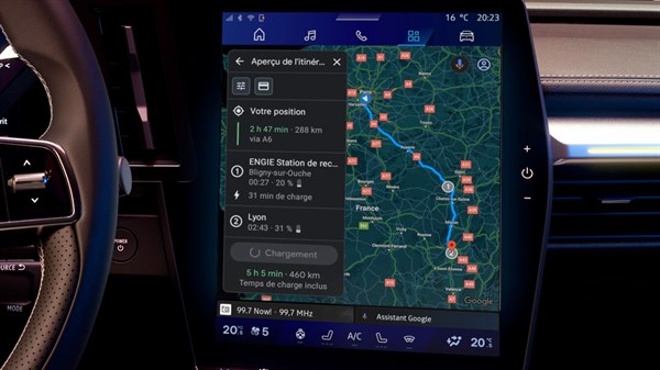 apps - Renault Scenic E-Tech electric