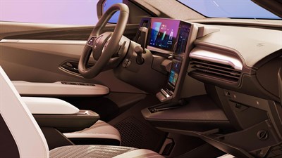 onboard storage - Renault Scenic E-Tech electric