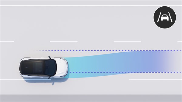 lane keeping assist - Renault Captur E-Tech full hybrid