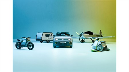4 movements - Renault 4 E-Tech electric