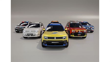 R4  - Renault 4 E-Tech electric