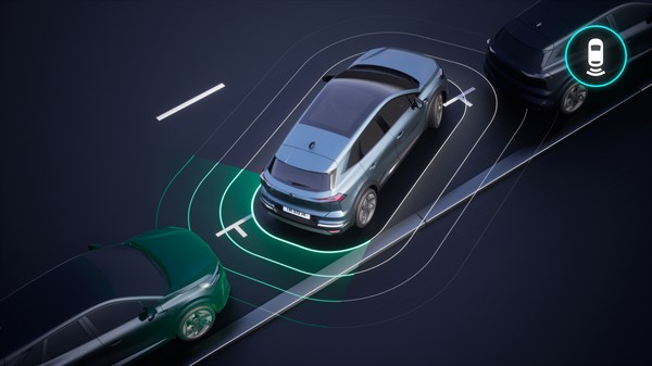 Renault Symbioz full hybrid E-Tech - rear park assist