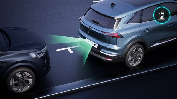 Renault Symbioz full hybrid E-Tech - rear view camera