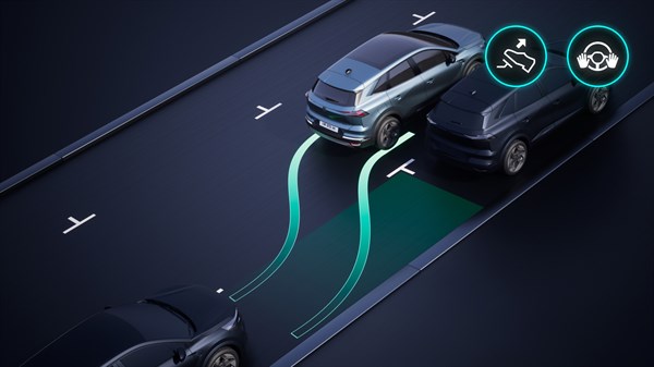 Renault Symbioz full hybrid E-Tech - parking mains libres
