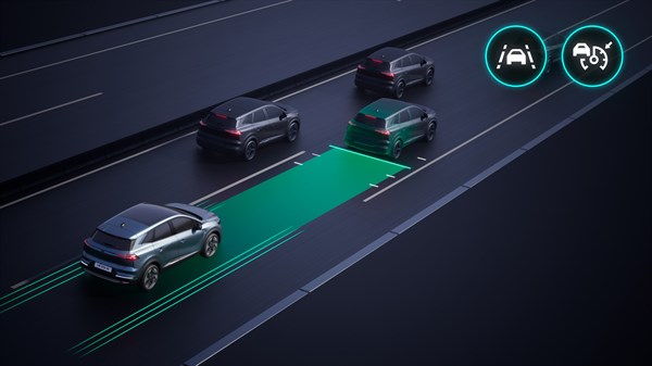 Renault Symbioz full hybrid E-Tech - active driver assist