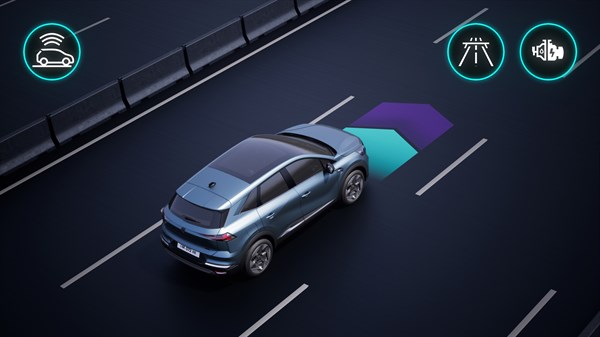Renault Symbioz full hybrid E-Tech - predictive hybrid driving