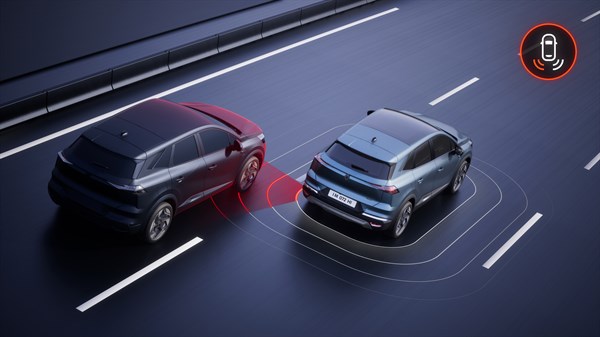 Renault Symbioz full hybrid E-Tech - blind spot warning