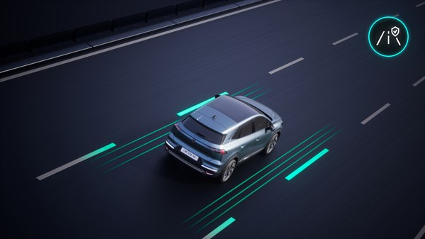 Renault Symbioz full hybrid E-Tech - lane keeping assist