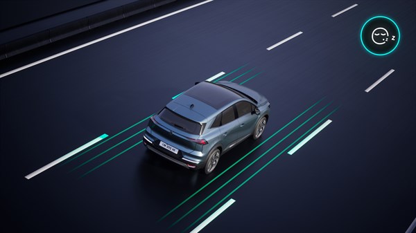 Renault Symbioz full hybrid E-Tech - driver attention alert
