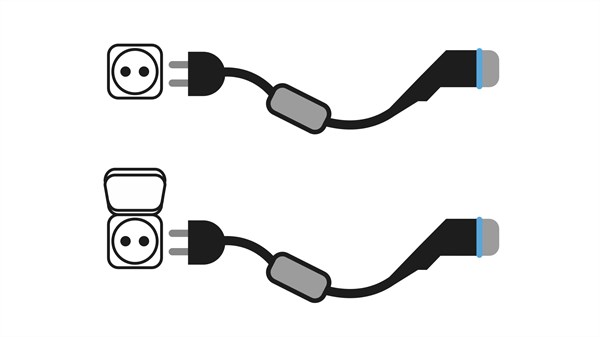 domestic socket - Renault Kangoo  E-Tech electric