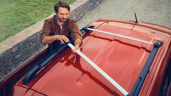 tool-free modular roof bars - Renault Kangoo
