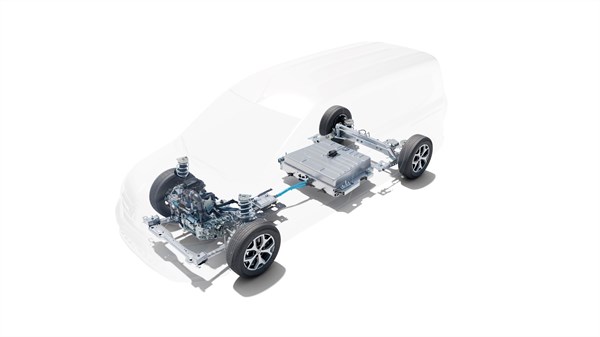 electric powertrain - Kangoo  - Renault