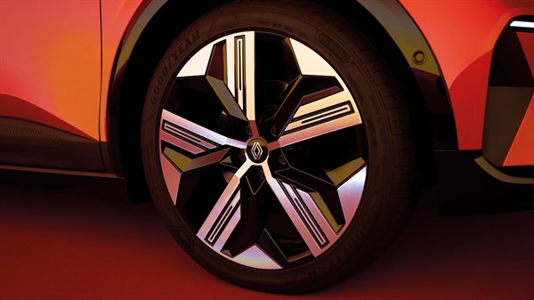 ekskluzīvi 20 collu diski - Renault Megane E-Tech electric