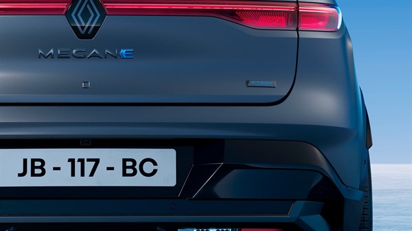 E-Tech esprit Alpine emblēma - Renault Megane E-Tech electric