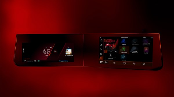 Personalizējiet savu pieredzi: 4 braukšanas režīmi un līdz pat 48 salona apgaismojuma iestatījumiem.