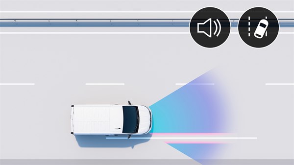 Renault Trafic Passenger - lane departure warning
