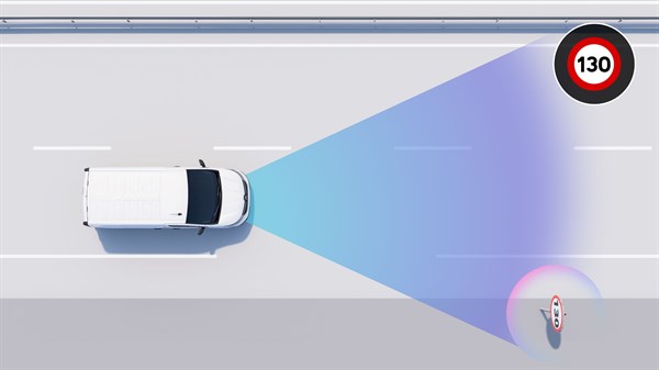 Renault Trafic Van - lane departure warning