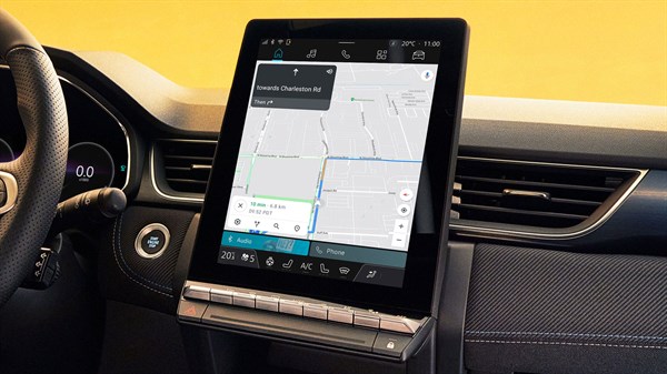 Google maps - Captur full hybrid E-Tech - Renault
