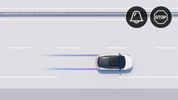 emergency stop assistant
 - Renault Captur full hybrid E-Tech