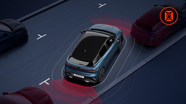 3D 360° vision camera- Renault Megane E-Tech electric