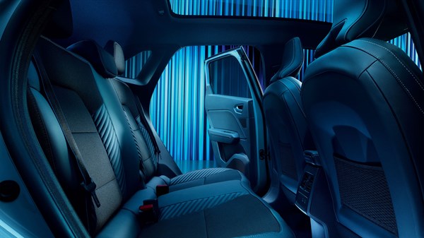 Renault Symbioz - sliding bench seat