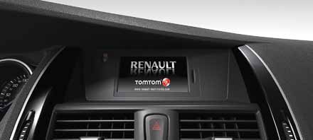 
2. CARMINAT TOMTOM® LIVE

Carminat TomTom® Live ir jauna, iebūvēta Renault navigācijas sistēma, kas nodrošina sakarus ar pasauli. Šī ārkārtīgi viegli lietojamā sistēma piedāvā pilnu komplektu ļoti noderīgu funkciju. Centrālā vadības pults sniedz intuitīvu un drošu piekļuvi dažādām funkcijām. Vienkārši lietojamā programmatūra TomTom®Home piedāvā lejupielādei programmatūru plašam iespējamo pakalpojumu klāstam.