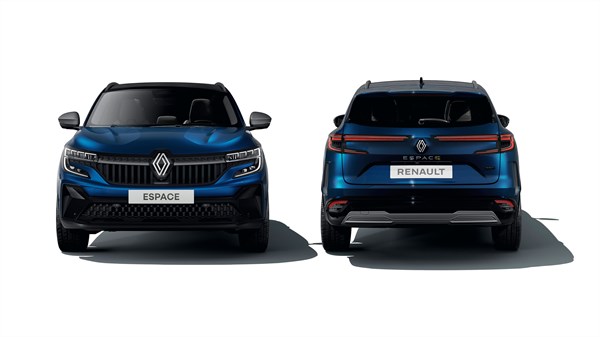 Renault Espace full hybrid E-Tech