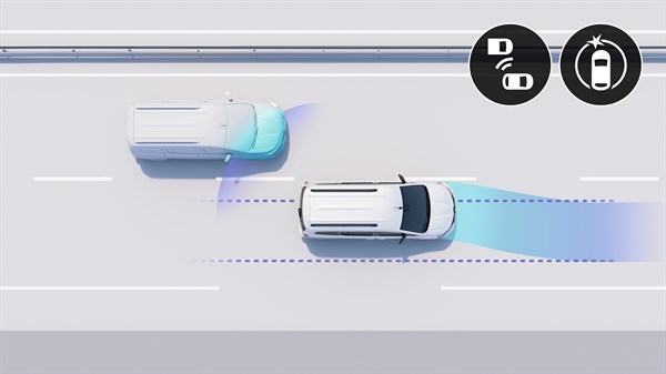 active blind spot system - adas - Renault Grand Kangoo