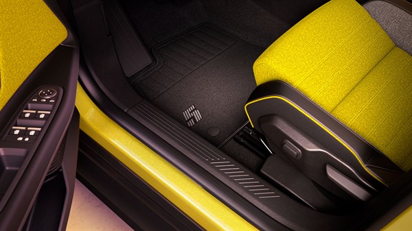 textile floor mat - Renault 5 E-Tech electric