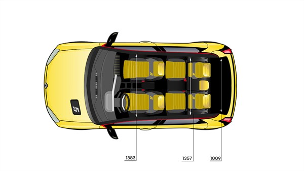 height dimensions- Renault 5 E-Tech electric