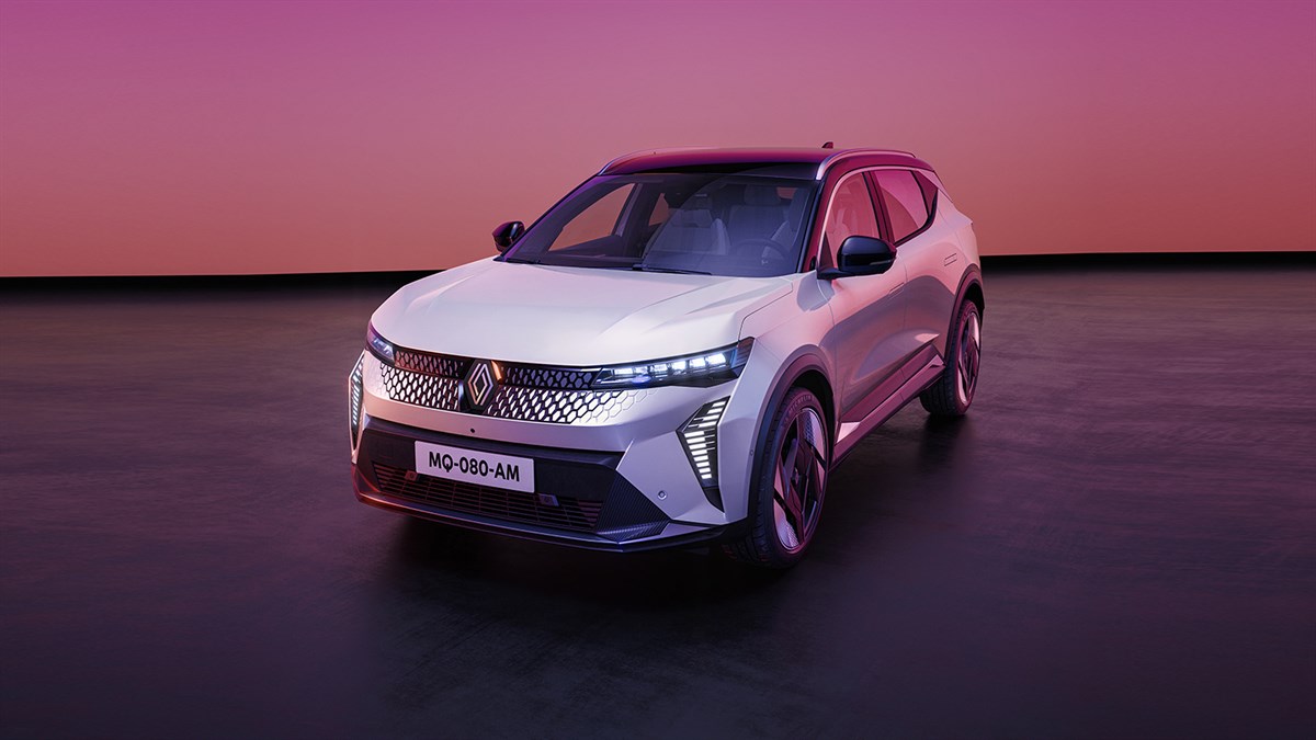 Eco-friendly bodywork - Renault Scenic E-Tech electric