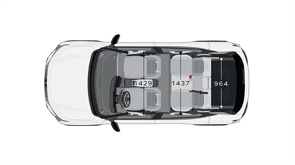 Height dimensions - Renault Scenic E-Tech electric