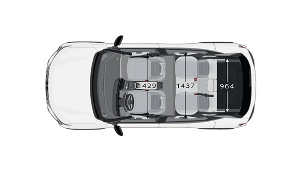 Height dimensions - Renault Scenic E-Tech 100% electric