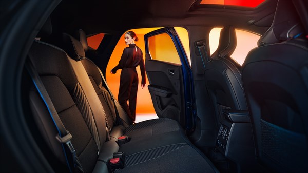Sliding bench seat - Renault Captur E-Tech full hybrid