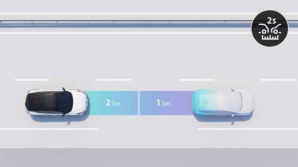 distance warning - Renault Captur E-Tech full hybrid