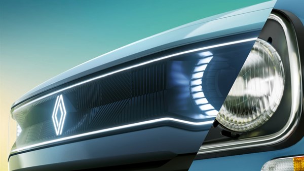 front grille - Renault 4 E-Tech electric