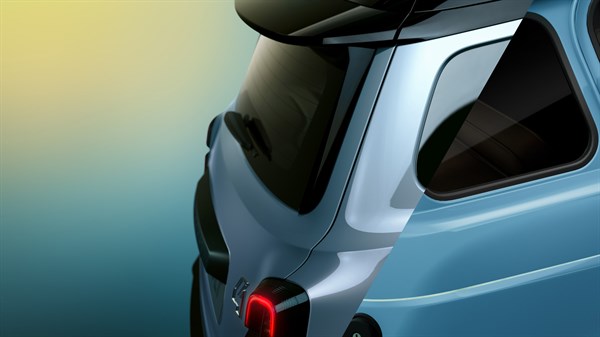 rear window - Renault 4 E-Tech electric