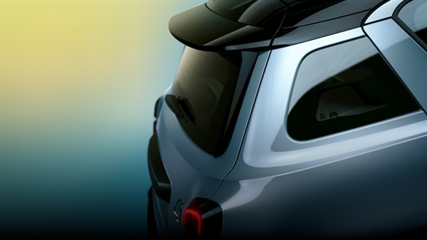 rear quarter panel window - Renault 4 E-Tech electric