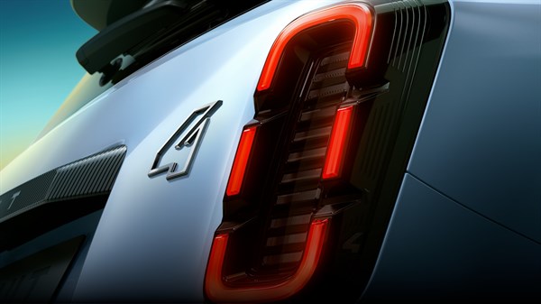 rear lights - Renault 4 E-Tech electric
