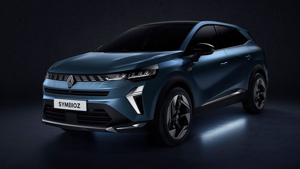 Renault Symbioz full hybrid E-Tech - underbody welcome lighting