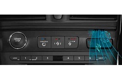 
                            3. ИОНИЗАТОР ВОЗДУХА SAMSUNG SUPER PLASMA ® JONIZATORS Новейшее средство для обеспечения хорошего самочувствия в салоне –
                            ионизатор, который из окружающего воздуха создает положительно
                            заряженные ионы водорода и отрицательно заряженные ионы
                            кислорода. В зависимости от выбранной функции (Clean или
                            Relax) система улучшает качество воздуха в салоне или
                            снимает напряжение и снижает головную боль,
                            которая появилась в результате загрязнения воздуха.
                          